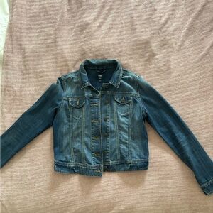 Women dark Denim Jacket GAP size M